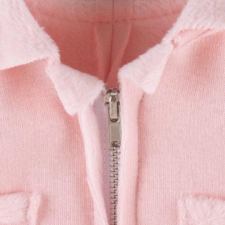 Курточка меховая розовая на Зайку Ми 23 см